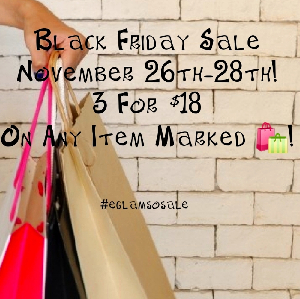 Black Friday Sale 🛍!